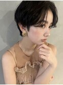 【PARK】ニュアンスパーマ×ハンサムショート