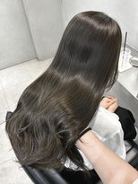 オニキス(ONYX)&nbsp;C141透明感オリーブベージュケラチン髪質改善トリートメント