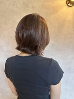 ヘアーサロン 二階堂(hair salon 二階堂)&nbsp;艶感ブラウンボブ