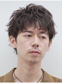 天神アクティブショートルーズパーマスパイキーショート福岡30代