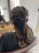 ヘアーチェリーコーク ランプ(HAIR CHERRY COKE Lamp)&nbsp;◯お呼ばれヘアセット♪