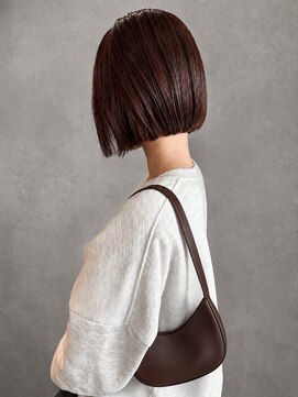 ヘアーサロンクレオ(CREO) ボブ×艶ブラウン