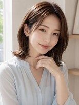 ニーケ 池袋 池袋西口(nike)&nbsp;髪質改善＊ハホニコ＊センターパート(池袋西口/池袋髪質改善)
