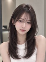 リベルテ 渋谷(Liberte)&nbsp;レイヤーカット　顔周りレイヤー　渋谷