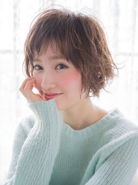 オジコ(ojiko) ☆月曜営業☆ojiko.大人可愛いウェットウェーブショートボブ