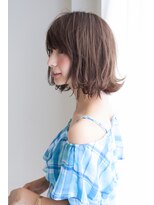 ヘアアンドエステ ヒロイン 西麻布本店(Hair&Esthe HIROIN)&nbsp;春色×外ハネボブ『山村雄貴』