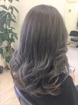 ヴァニラ(Vanilla) ロング#グラデーション#アッシュ