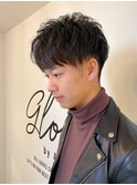 メンズ ショートマッシュ