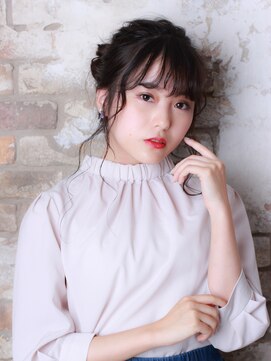 ビーピージェイズ 宇城店(BPJ'S) ゆるふわルーズな編み込みアップスタイル♪