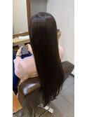 髪質改善ストレート×ストレートロング/20代/30代/40代/50代