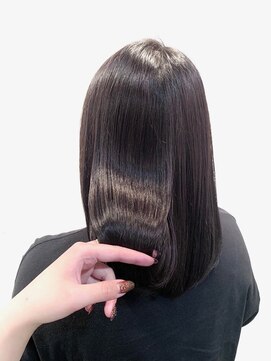 ネオリーブアオバ 高田馬場店(Neolive aoba) グレージュカラー×酸熱トリートメント