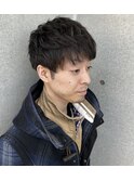 メンズ刈り上げマッシュ