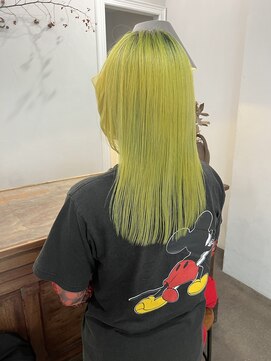 デヴェロペ(Devellope.) 【Devellope.】千葉担当 ブリーチ ハイトーン ネオンイエロー