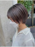 【店長オダオススメショートヘア】艶感くびれショートボブ