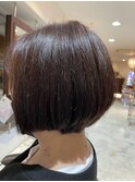 前下がりショートボブ