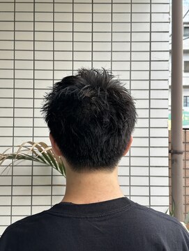 スウェル 船橋店(Swell) ハイライト/マッシュパーマ/ウルフ/波巻き/メンズ3