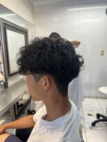 アイズ 海老名(AIZU)&nbsp;波巻きプードルパーマ　波巻きスパイラルパーマ　メンズパーマ