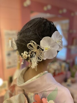 ヘアーサロン ラプンツェル(hair salon Rapunzel) 成人式*和装ヘアアレンジ