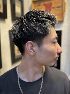 ヒロギンザ 大阪本店(HIRO GINZA) ソフトモヒカン×メッシュ