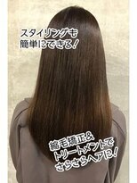 美容室 ファクト(fact)&nbsp;艶感抜群☆ダメージレス！つやさらストレート