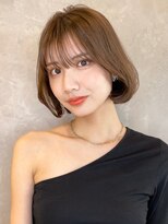 トルネード(TORNADO) 韓国ボブくびれボブ切りっぱなしボブ額下ボブ M0806表参道