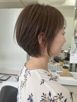 ハピネス 西大寺店(Happiness) 大人可愛い20代30代40代50代ショートカット×ひし形シルエット