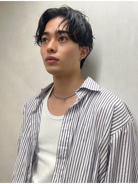 ガーデン タチカワ(garden tachikawa) マッシュ/センターパート/波巻き/毛流れ