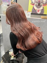 アルコイリスバイドールヘアー(ARCOIRIS by Dollhair)&nbsp;チェリーブラウン/ピンクベージュ/くびれヘア/大人ガーリー