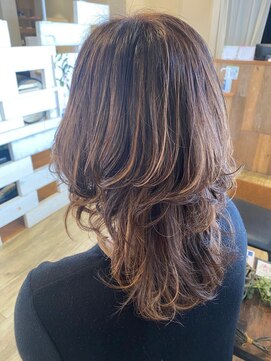 チルアウト 塚口本町店(chill out) ウルフ×ハイライト/20代/30代/40代/50代/60代