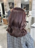 イルミナカラーでピンク系カラー☆