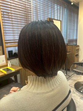 ヘアリゾート粋 トゥジュ 池袋東口店(tujuh) ショートカット/ダークブラウン