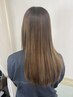 【美髪】髪質改善ストレート＋アディクシーカラー＋カット＋つるりんちょtr