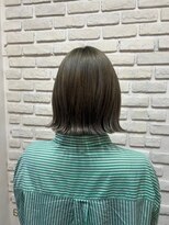 ビランチェ 池袋(bilancia)&nbsp;ホワイトグレージュ  ミニウルフ   チェリーブラウン