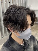 フィフス 大分(fifth) 大分ニュアンスパーマセンターパートフェザーパーマ毛流れパーマ