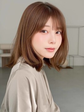 アグ ヘアー リーズン 八戸類家店(Agu hair Reason) 《Agu hair》似合わせミディ×numberA.トリートメントオイル