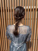 モリオフロムロンドン 大宮店(morio from London)&nbsp;【大宮】結婚式お呼ばれ×あみおろしアレンジ