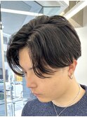 men's hair/毛流れパーマ/藤沢