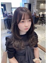 シェノン バイ アランスミシー 表参道(CHAINON by Alan smithee)&nbsp;レイヤーカット　レイヤー　ハイレイヤー　グレージュ