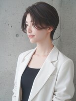 ヘアアンドメイク ニューヨーク ニューヨーク 長岡天神店(Hair&Make NYNY)&nbsp;ショート×ハンサムショート×ダークアッシュブラウン