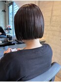ぱっつんボブ