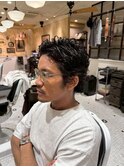 【LUDLOW　BLUNT】ショート　バーバー　メンズパーマ