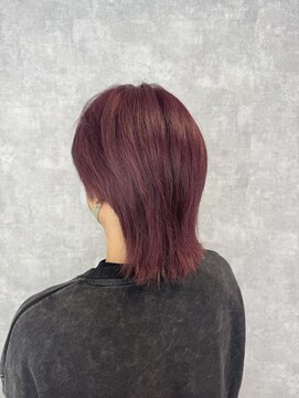 シエル 立川店(CIEL) 【ClEL立川 佐藤】 ダブルカラー ボルドー