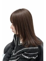 アンダーバーホワイト 栗東店(_WHITE)&nbsp;レイヤーカット×艶ブラウン