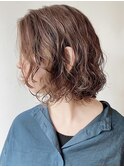 【morio原宿】ニュアンスパーマボブ