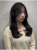 レイヤー/レイヤーカット/カット/髪質改善/パーマ/コテ巻き/森