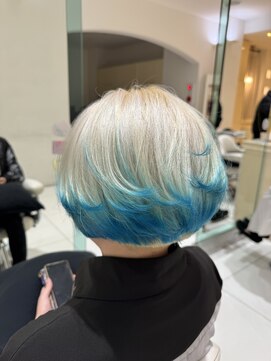 アブニール 我孫子(AVENIR) ホワイトブロンド×エンドシアンカラー