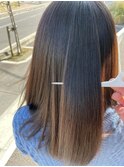 髪質改善ストレート