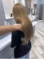 アース コアフュールボーテ 諏訪店(EARTH coiffure beaute)&nbsp;ホワイトベージュ_ケアブリーチ_ダブルカラー_髪質改善