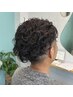 【男性限定】メンズケアパーマ＋カット/ クイックヘッドスパ付き