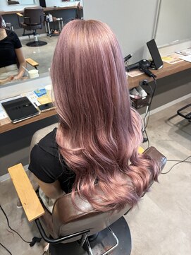 イロ プラス 南田宮店(iro+) ピンクシルバーブリーチ2回~/徳島/南田宮/ハイトーン/韓国ヘア